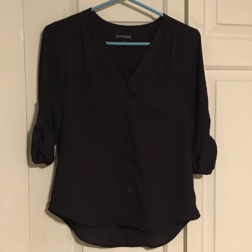 Plum express blouse